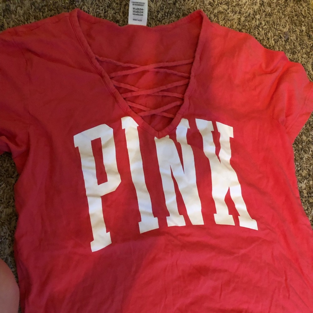 Victoria’s Secret pink tee